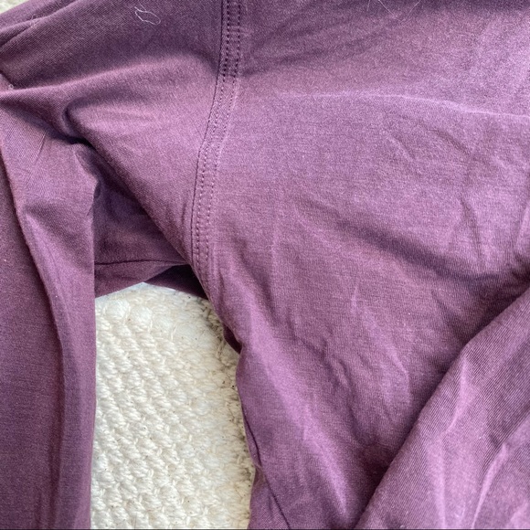 LULULEMON attic plum purple Deep Stretch long sleeve tee 6 - Picture 6 of 11